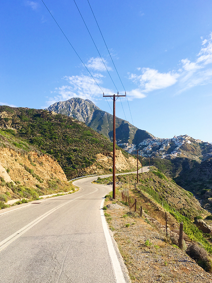 Fahrt nach Olympos von Diafani